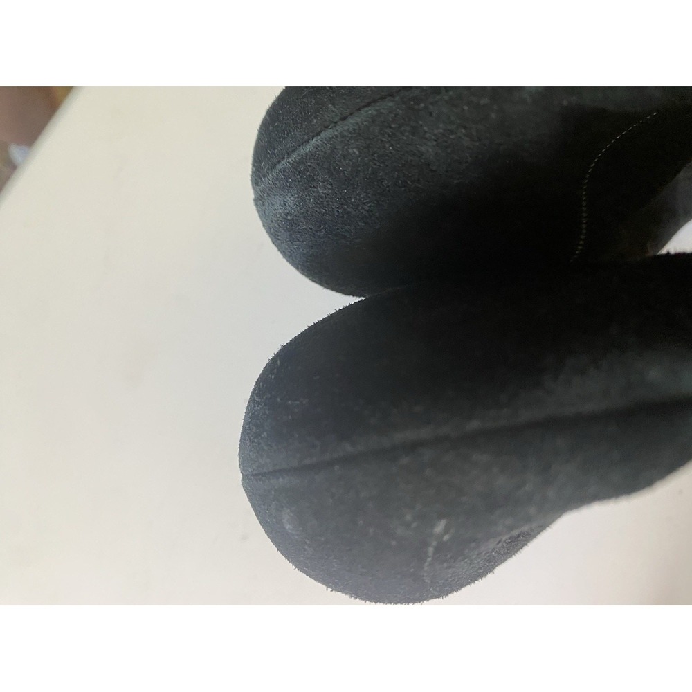 Priori Made In Italy Boots Suede‎ Black Size 10 - Picture 5 of 12